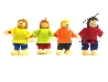 De Houtwagen | poppenhuispoppetjes kinderen | poppenhuispopjes | € 12,50