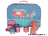 De Houtwagen | servies gipsy in grote koffer | kinder thee serviesjes | € 14,95