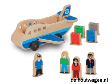 houten vliegtuig doug