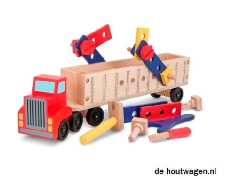 houten constructie truck melissa en doug