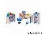 poppenhuis meubels set kantoor 