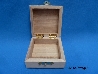 De Houtwagen | sieraden kistje hout ray 7 x 7 x 3.5 | houten kisten vierkant | € 3,75
