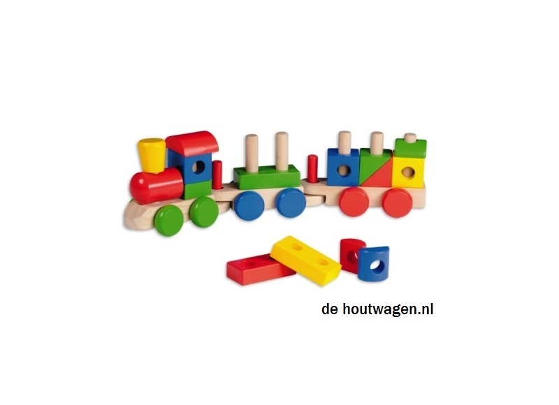 De Houtwagen | blokken trein joueco | gewone treinen | € 29,95