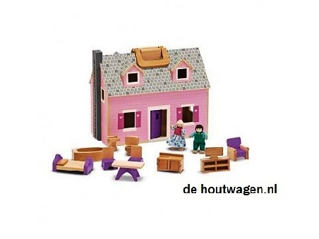 houten poppenhuis melissa