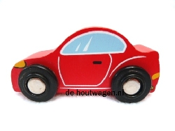 De Houtwagen | houten speelgoed auto's new set van 4 stuks | houten auto's | € 17,50