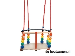 babyschommel met ronde zitting