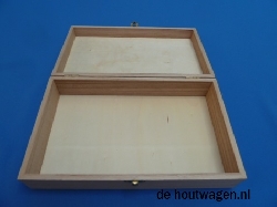 De Houtwagen | tekenkist 27.5 x 16.5 x 7 | houten kisten rechthoekig | € 7,95