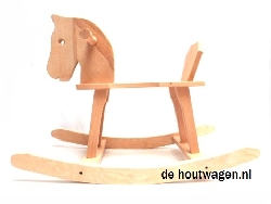 De Houtwagen | houten hobbelpaard | hobbelpaarden | € 59,95