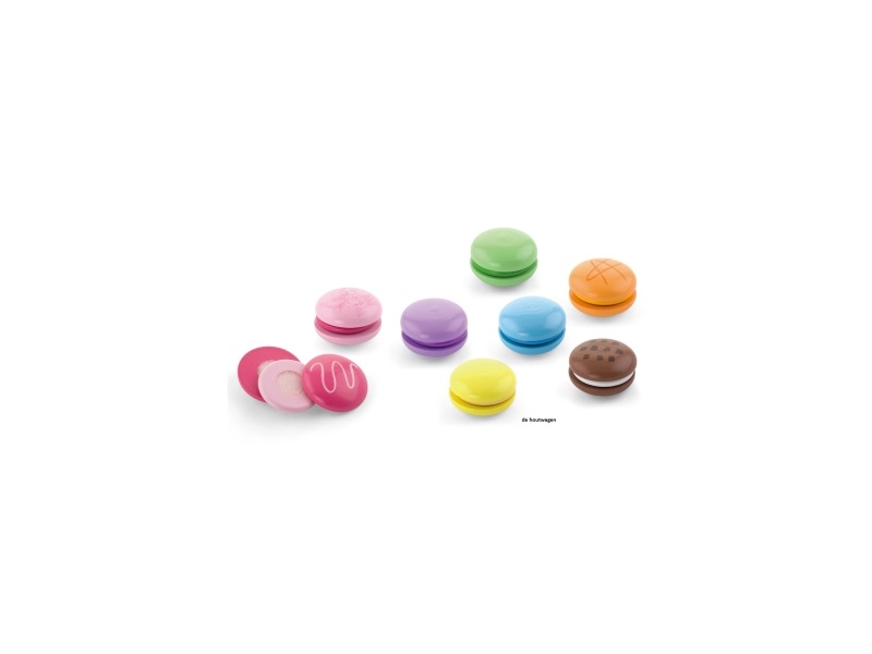 houten macarons