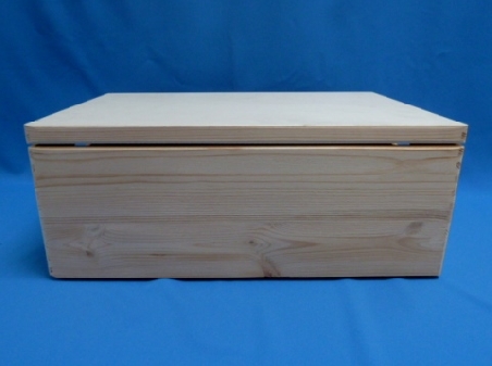 De Houtwagen | opbergkist playwood breed model 60 x 40 x 23 cm. | houten opbergkisten | € 75,00