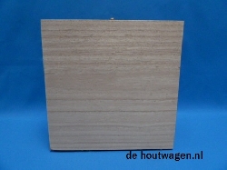 De Houtwagen | kist vierkant 26 x 26 x 12 cm. | houten kisten vierkant | € 16,50