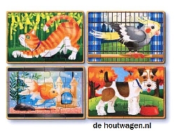 puzzelkist huisdieren