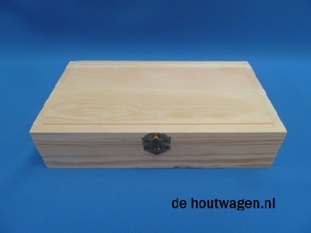 kist met omlijsting 25x14x6