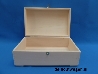 De Houtwagen | schatkist groot 33x20x13 | houten kisten overige vormen | € 45,00