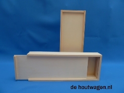 penselenkist met schuifdeksel 31.5 x 12