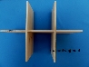 opbergkist met vakverdeling hoog 40x30x24-0