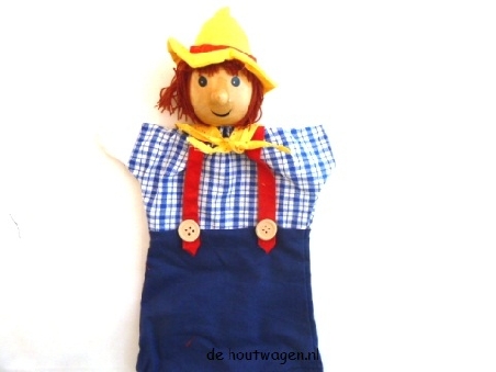 De Houtwagen | poppenkastpop seppel | kinderspelletjes | € 4,95