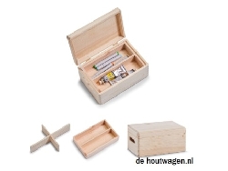 opbergkist met vakverdeling 30x20x14-0
