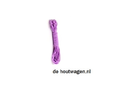 spring elastiek paars