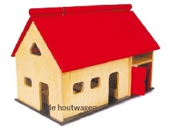 houten speelgoed boerderij 