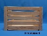 De Houtwagen | opbergkrat met latten 40x30x24 | houten kratten | € 24,95