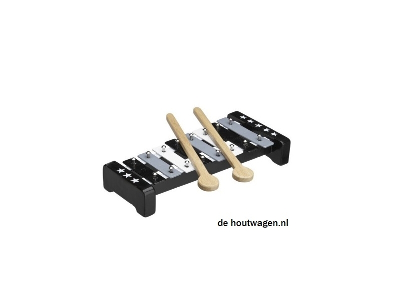 De Houtwagen | xylofoon zwart kid's concept | xylofoon | € 19,95