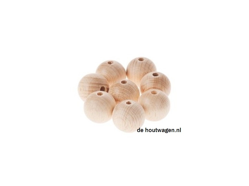 houten kralen blank 25 mm. houten kralen blank 25 mm.