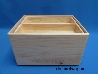 De Houtwagen | opbergkrat met vakverdeling hoog 40x30x24 | houten kratten | € 37,50