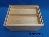 De Houtwagen | opbergkrat met vakverdeling hoog 40x30x24 | houten kratten | € 37,50