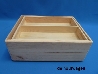 opbergkrat met vakverdeling laag 40x30x15