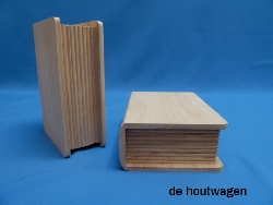 kist in boekvorm 20x14x7