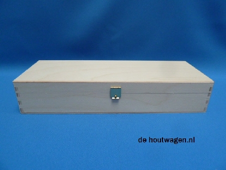 De Houtwagen | kist de luxe 27 x 9.5 x 5 | houten kisten rechthoekig | € 12,95