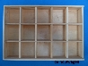 De Houtwagen | letterbak met 15 vakken 40 x 27 x 4.2 | letterbakken | € 45,00