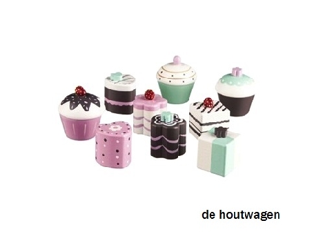 speelgoed gebakjes 9 stuks kids