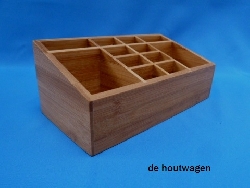 De Houtwagen | houten veelzijdige organizer | diversen blank hout | € 12,95