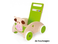 loopwagen koe scratch
