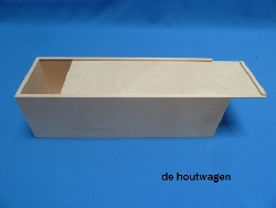 kist met schuifdeksel 41 x 14 x 13