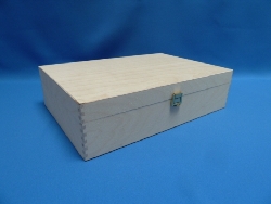 De Houtwagen | kist de luxe 37 x 25 x 9.5 | houten kisten rechthoekig | € 24,95