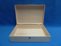 De Houtwagen | kist de luxe 37 x 25 x 9.5 | houten kisten rechthoekig | € 24,95