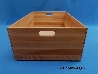 De Houtwagen | opbergkrat beukenhout gelakt lang 60 x 40 x 21 | houten kratten | € 45,00