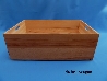 De Houtwagen | opbergkrat beukenhout gelakt lang 60 x 40 x 21 | houten kratten | € 45,00