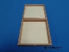 De Houtwagen | kist vierkant 16.5 x 16.5 x 3.5  | houten kisten vierkant | € 8,95