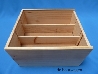 De Houtwagen | kist met schuifdeksel dikwandig 36 x 32 x 20 | wijnkisten | € 26,50