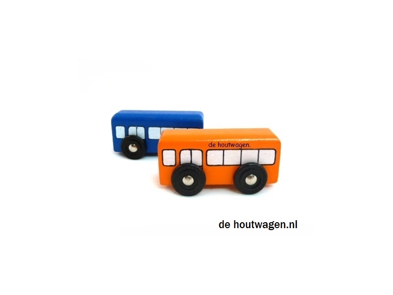 De Houtwagen | houten speelgoed bussen | houten auto's | € 3,95