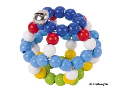 regenboog bal met belletje