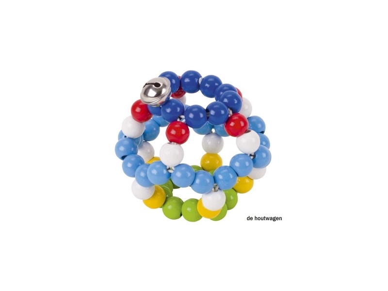 regenboog bal met belletje