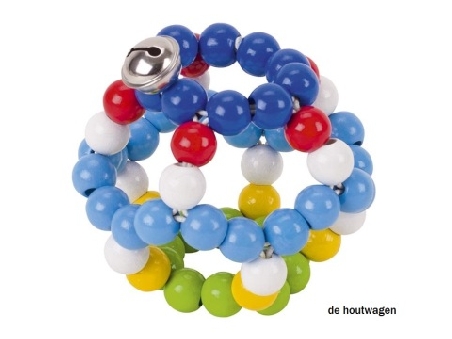 regenboog bal met belletje
