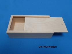 kistje met schuifdeksel dik 17 x 9 x 4.5-0