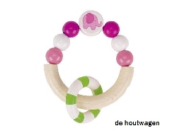 bijtring Olifant roze 