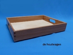 opbergkrat beukenhout laagste 40 x 30 x 7
